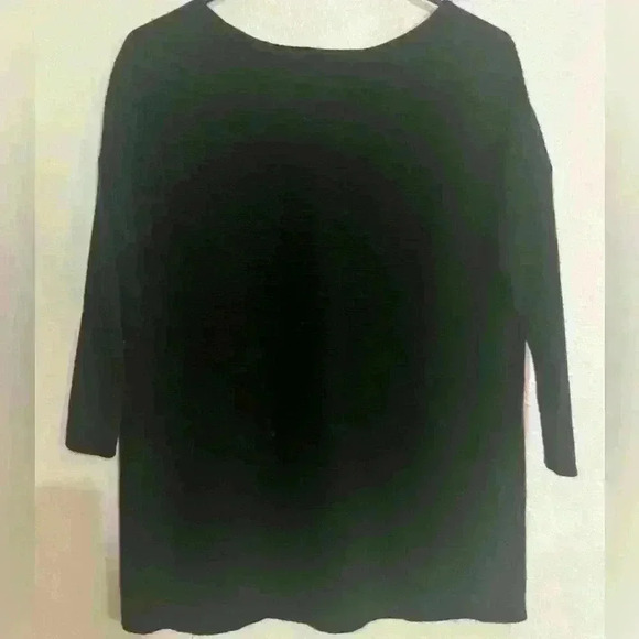 J.Crew Black Cashmere Sweater - Picture 1 of 3